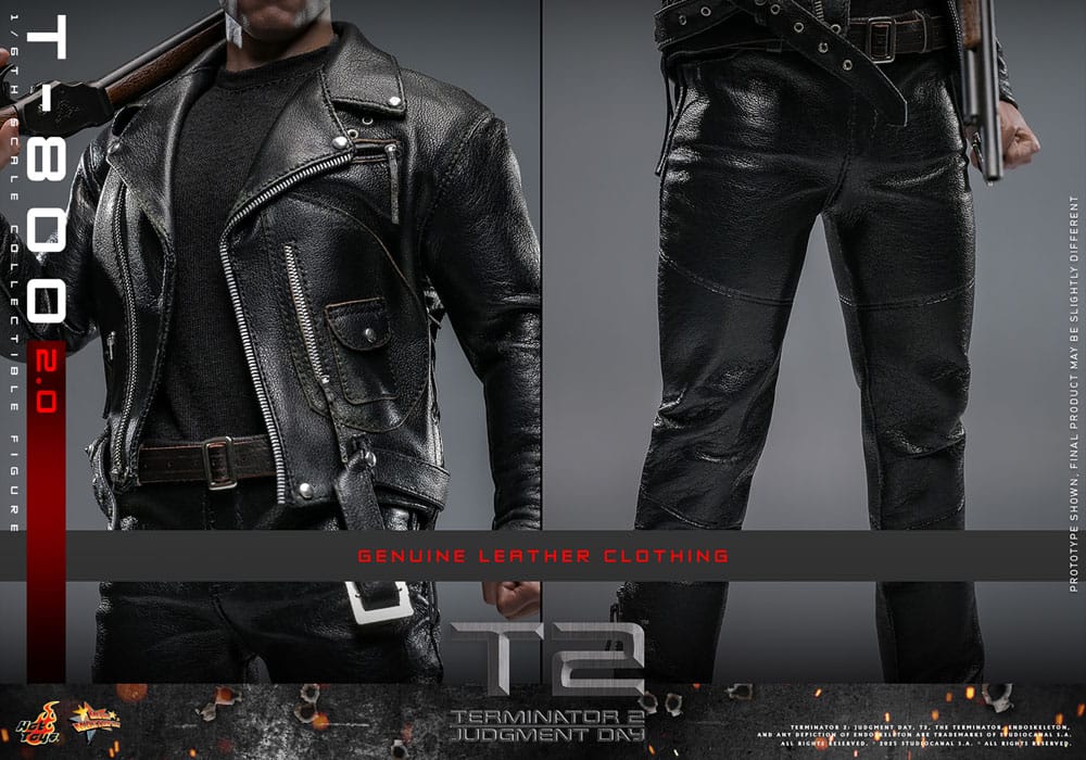 Hot Toys Terminator 2 T-800 2.0 1/6 Actionfigur