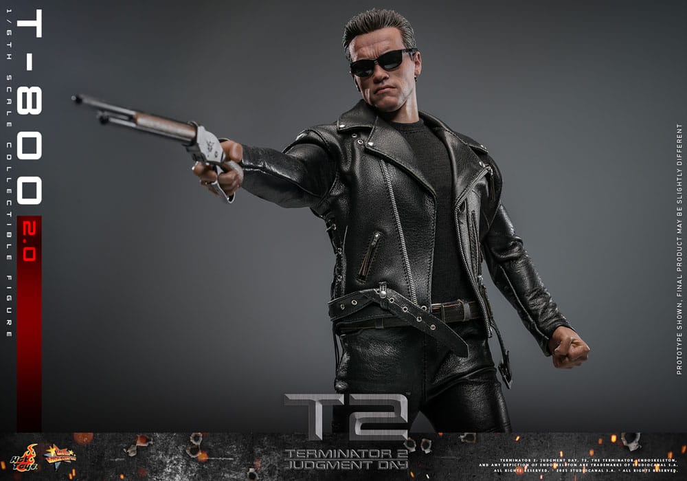 Hot Toys Terminator 2 T-800 2.0 1/6 Actionfigur