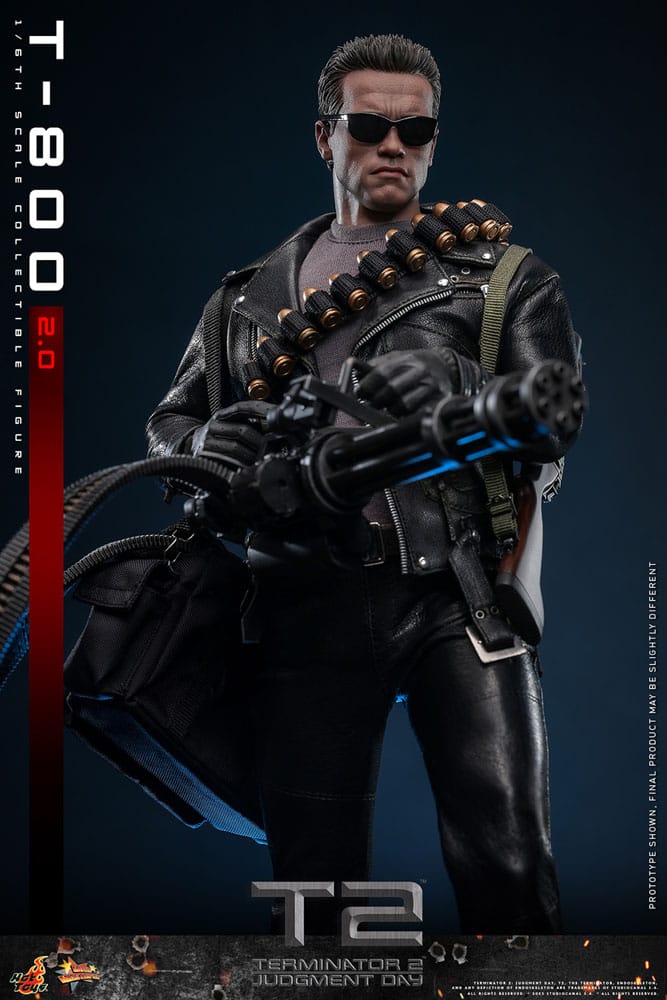 Hot Toys Terminator 2 T-800 2.0 1/6 Actionfigur