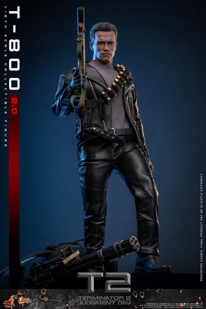 Hot Toys Terminator 2 T-800 2.0 1/6 Actionfigur