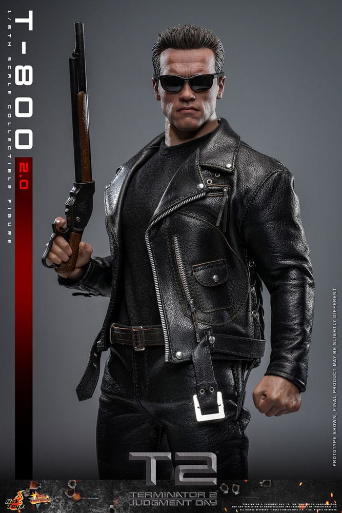 Hot Toys Terminator 2 T-800 2.0 1/6 Actionfigur