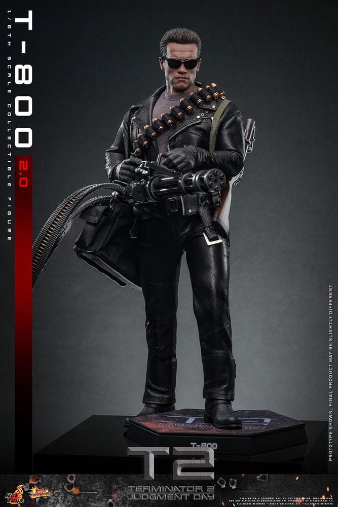 Hot Toys Terminator 2 T-800 2.0 1/6 Actionfigur