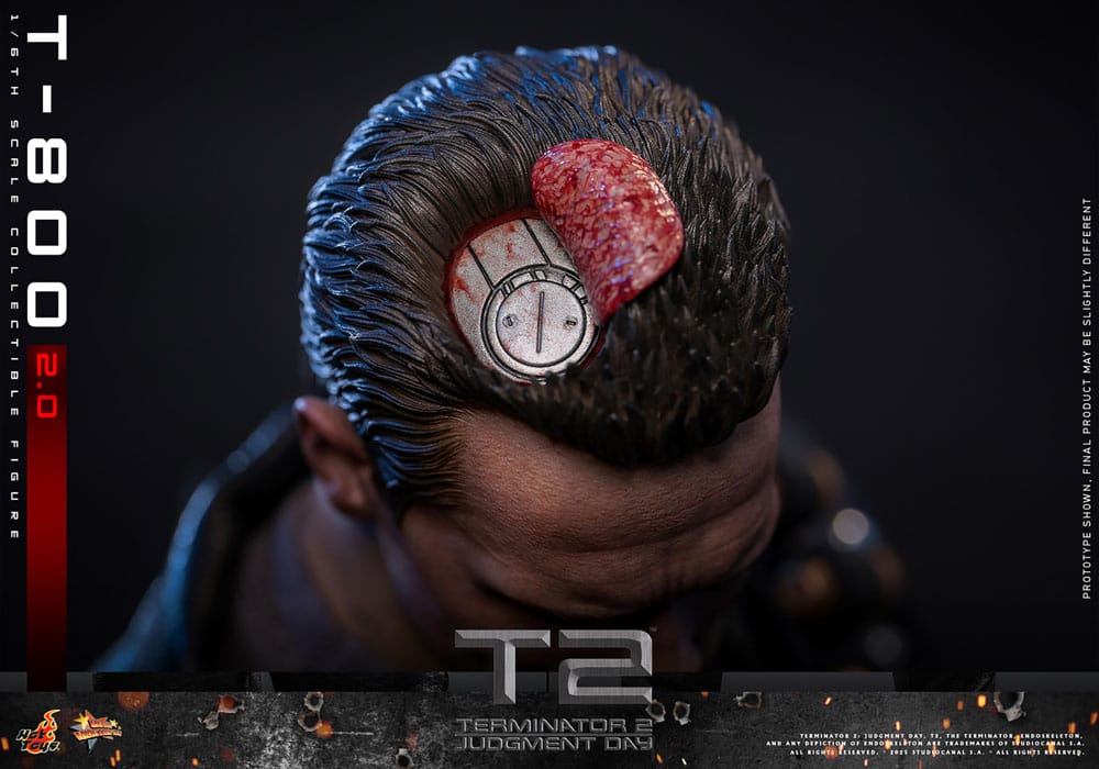 Hot Toys Terminator 2 T-800 2.0 1/6 Actionfigur