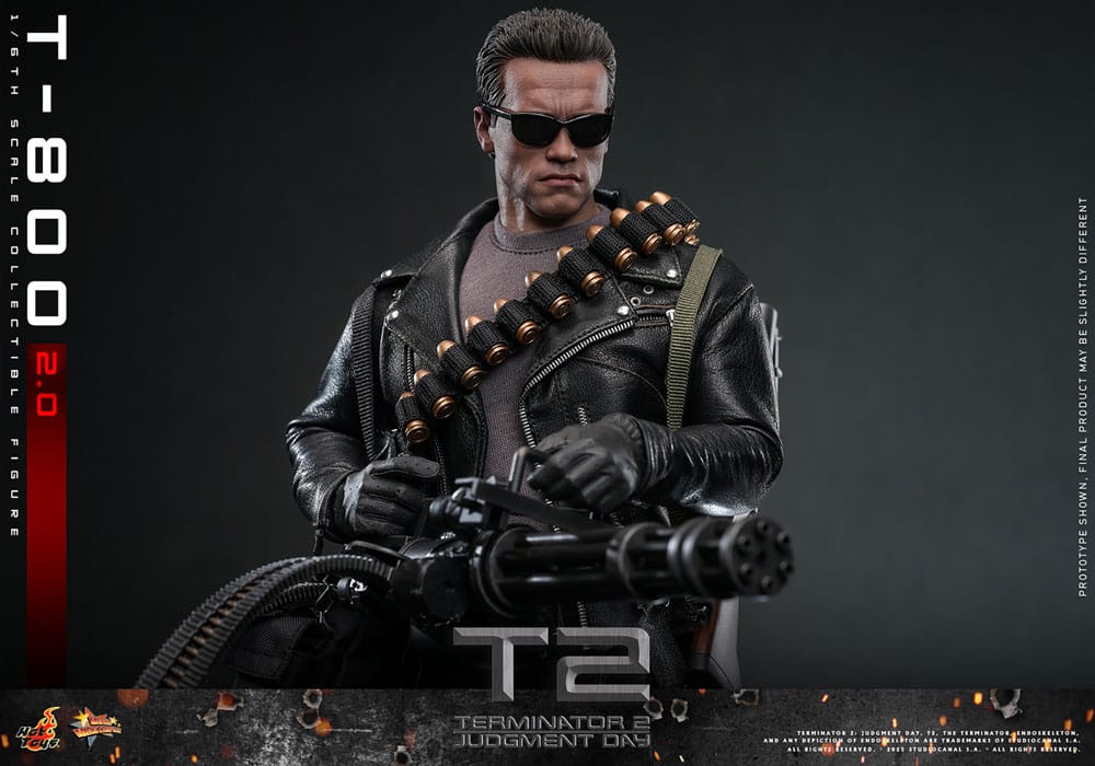 Hot Toys Terminator 2 T-800 2.0 1/6 Actionfigur