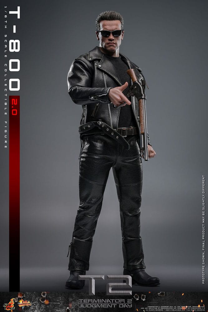 Hot Toys Terminator 2 T-800 2.0 1/6 Actionfigur