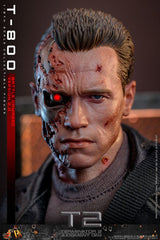 Hot Toys Terminator 2 T-800 Battle Damaged Version 2.0 1/6 Actionfigur