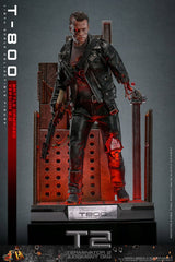 Hot Toys Terminator 2 T-800 Battle Damaged Version 2.0 1/6 Actionfigur