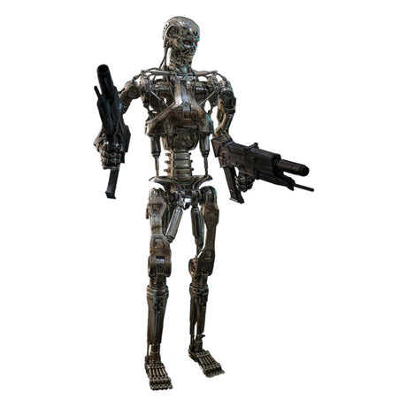Hot Toys Terminator 2 T-800 Endoskelett Die-cast (Battle Damaged Version) Actionfigur