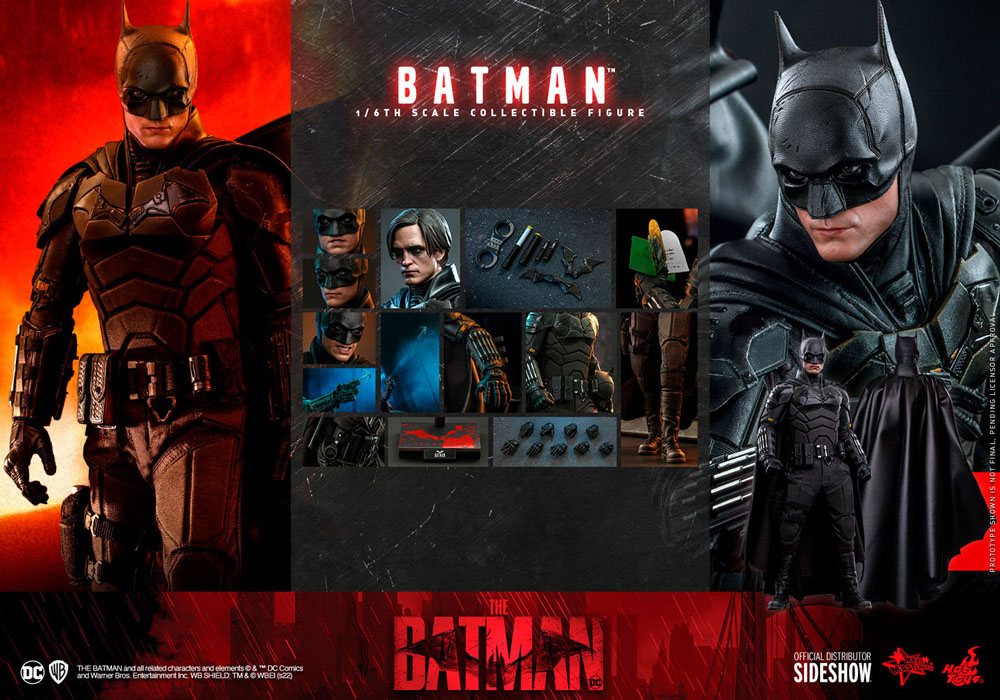 Hot Toys The Batman Movie Masterpiece Actionfigur 1/6 31 cm - Stark beschädigte Verpackung