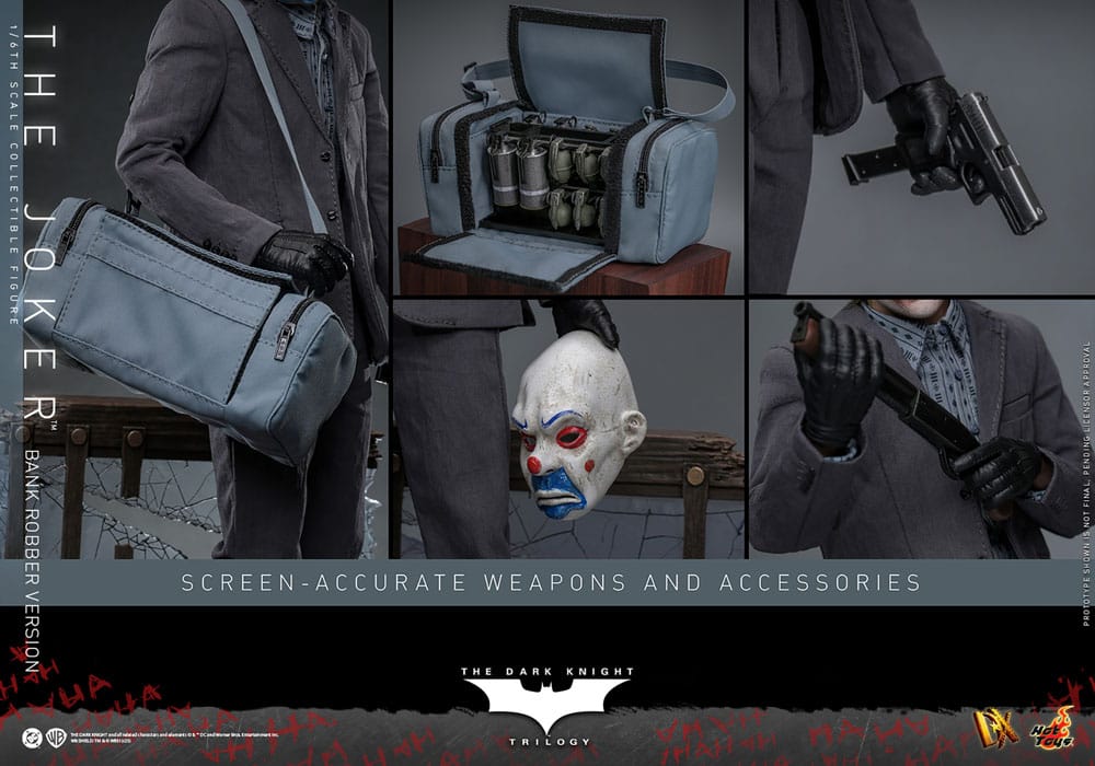 Hot Toys The Dark Knight The Joker (Bank Robber Version) DX 1/6 Actionfigur