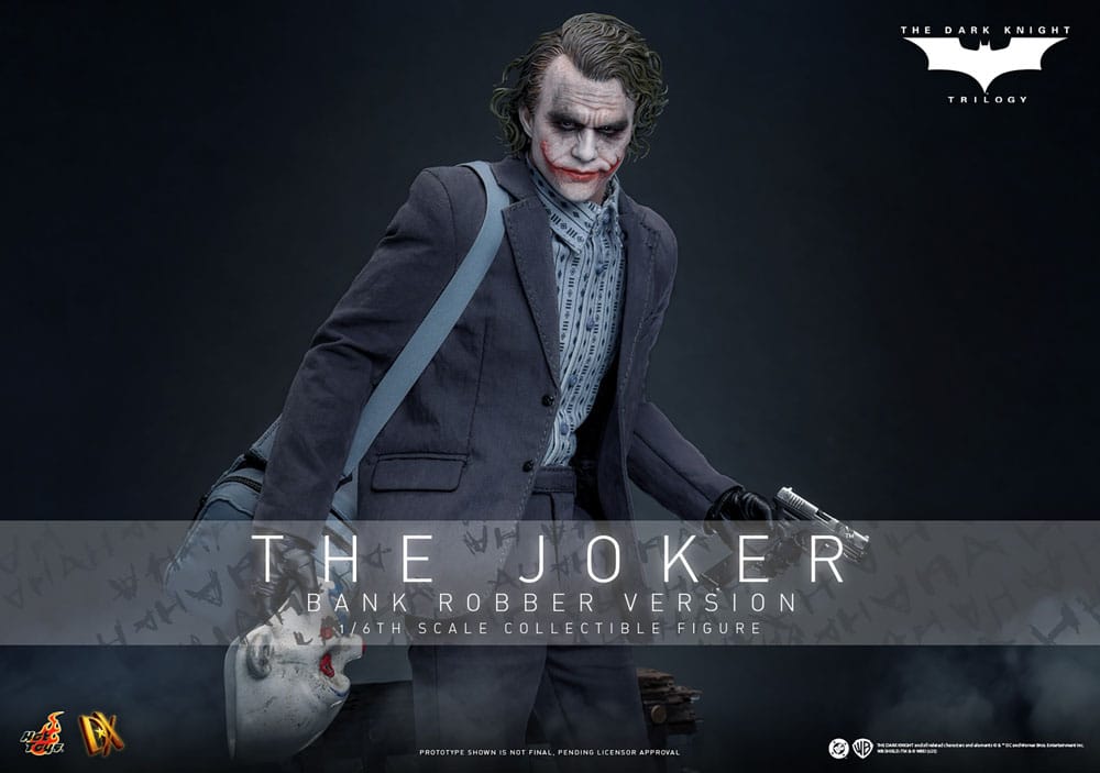 Hot Toys The Dark Knight The Joker (Bank Robber Version) DX 1/6 Actionfigur