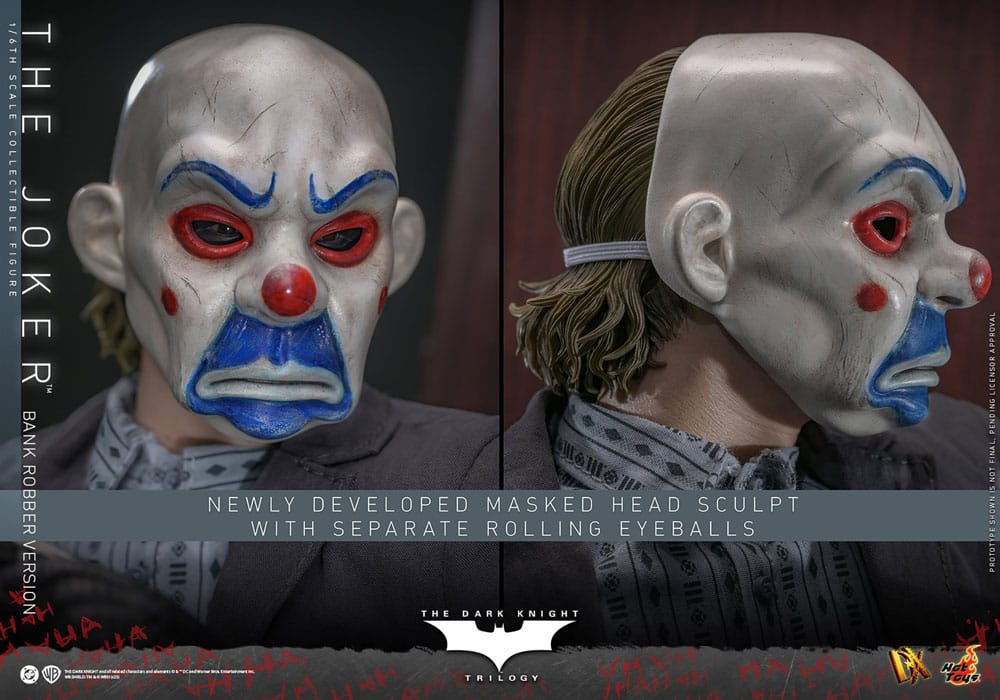 Hot Toys The Dark Knight The Joker (Bank Robber Version) DX 1/6 Actionfigur