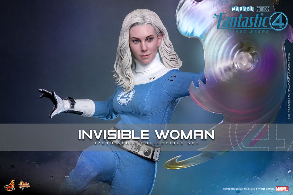 Hot Toys The Fantastic Four First Steps Invisible Woman 1/6 Actionfigur