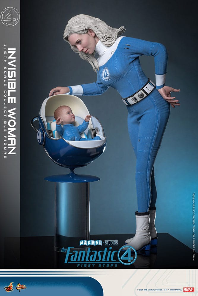 Hot Toys The Fantastic Four First Steps Invisible Woman 1/6 Actionfigur