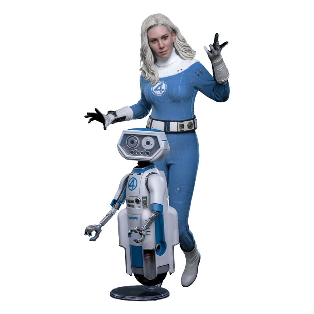 The Fantastic Four First Steps Invisible Woman & H.E.R.B.I.E. 1/6 Actionfiguren