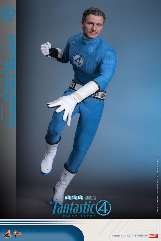 Hot Toys The Fantastic Four First Steps Mister Fantastic & H.E.R.B.I.E. 1/6 Actionfiguren
