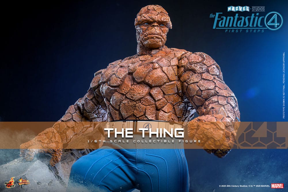 Hot Toys The Fantastic Four: First Steps Movie Masterpiece Actionfigur 1/6 The Thing 31 cm
