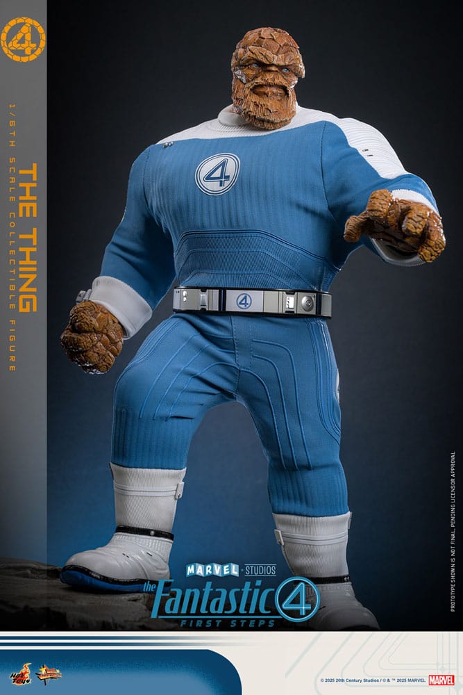 Hot Toys The Fantastic Four: First Steps Movie Masterpiece Actionfigur 1/6 The Thing 31 cm