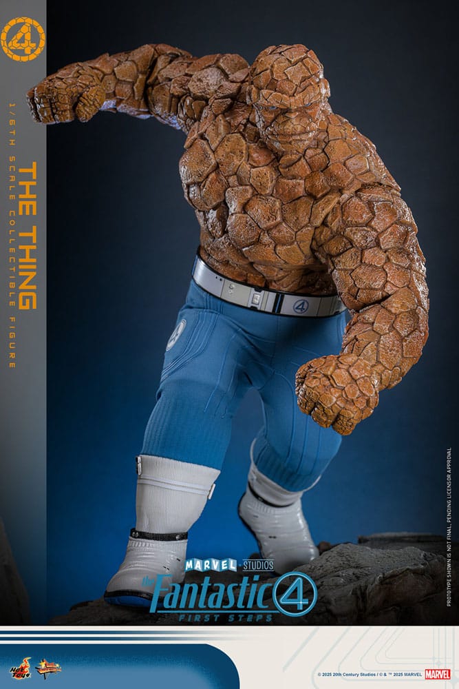Hot Toys The Fantastic Four: First Steps Movie Masterpiece Actionfigur 1/6 The Thing 31 cm