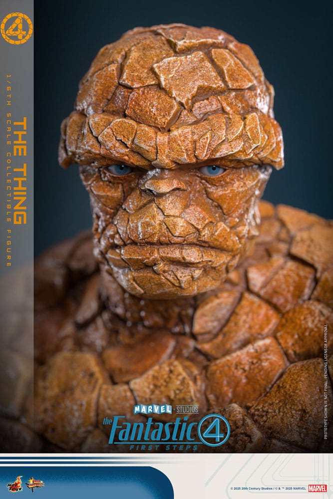 Hot Toys The Fantastic Four: First Steps Movie Masterpiece Actionfigur 1/6 The Thing 31 cm