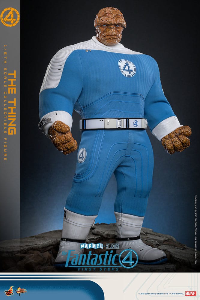 Hot Toys The Fantastic Four First Steps The Thing 1/6 Actionfigur