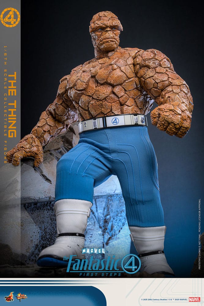 Hot Toys The Fantastic Four First Steps The Thing 1/6 Actionfigur