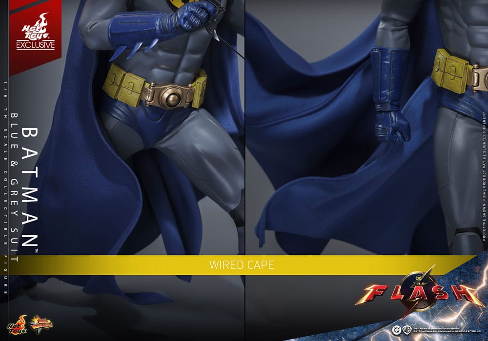 Hot Toys The Flash Batman (Blue & Grey Suit) Limited Edition Hot Toys Exclusive 1/6 Actionfigur