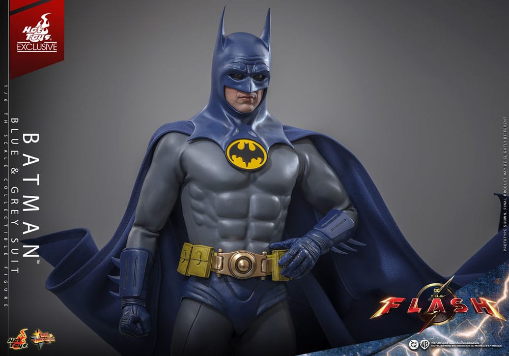 Hot Toys The Flash Batman (Blue & Grey Suit) Limited Exclusive 1/6 Actionfigur