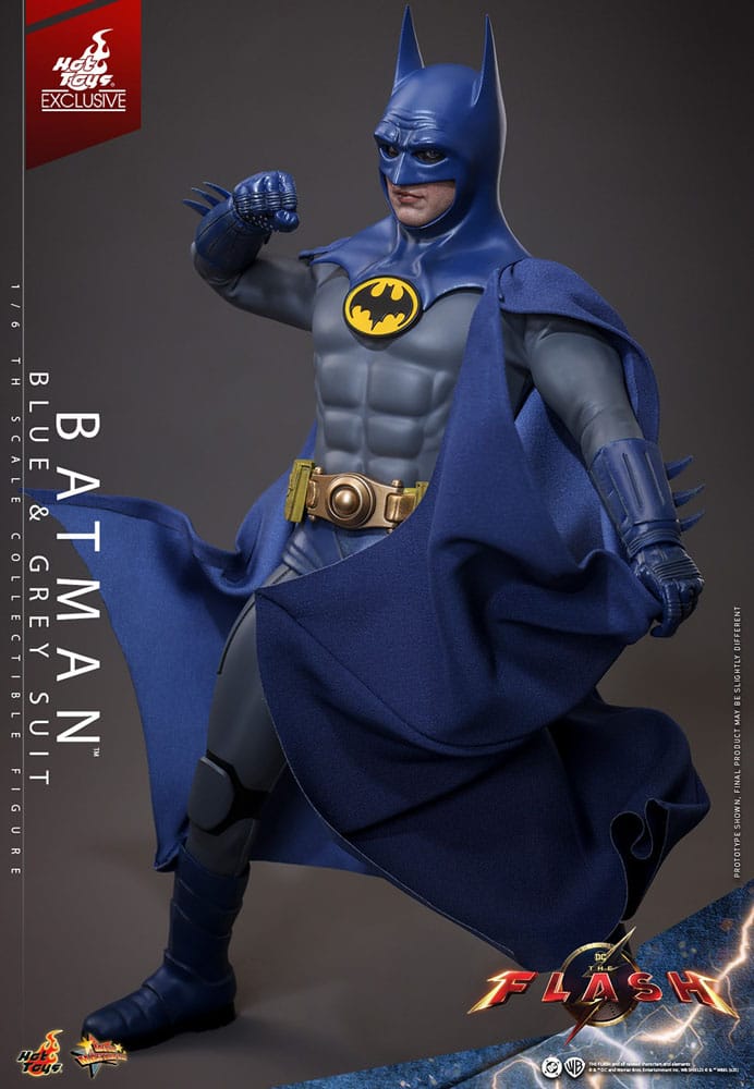 Hot Toys The Flash Batman (Blue & Grey Suit) Limited Exclusive 1/6 Actionfigur