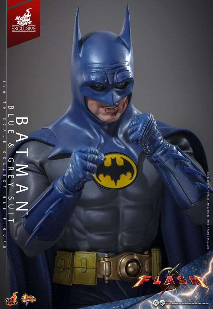 Hot Toys The Flash Batman (Blue & Grey Suit) Limited Exclusive 1/6 Actionfigur