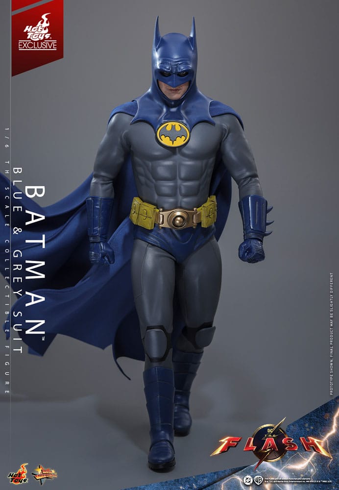 Hot Toys The Flash Batman (Blue & Grey Suit) Limited Exclusive 1/6 Actionfigur