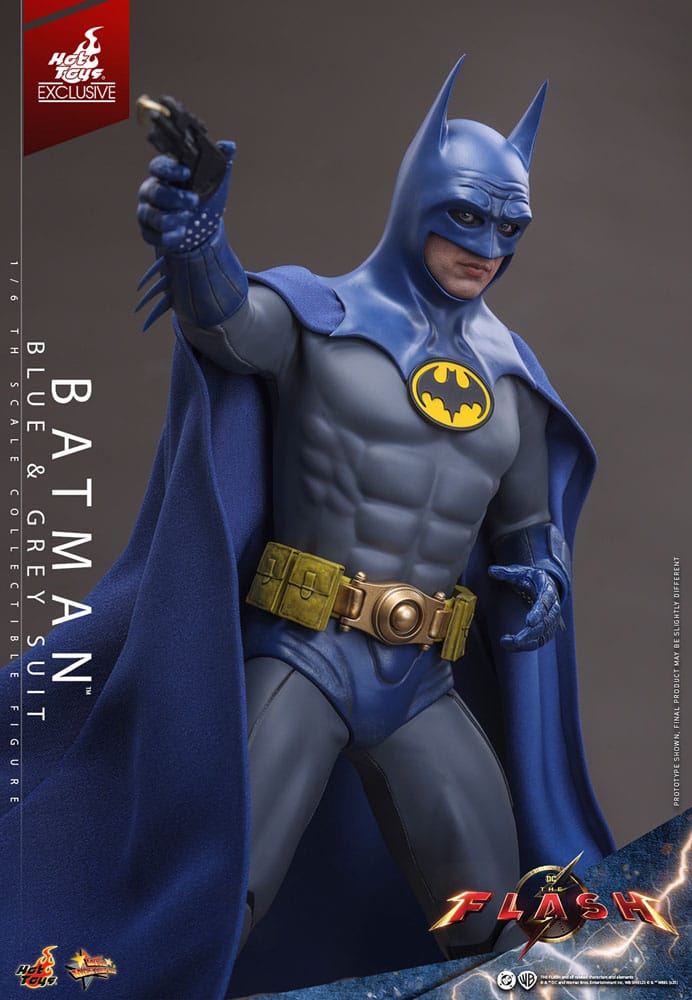 Hot Toys The Flash Batman (Blue & Grey Suit) Limited Exclusive 1/6 Actionfigur