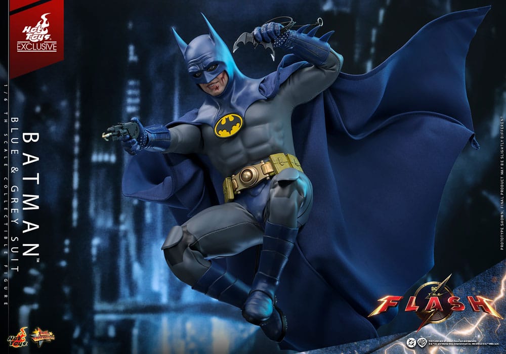 Hot Toys The Flash Batman (Blue & Grey Suit) Limited Exclusive 1/6 Actionfigur