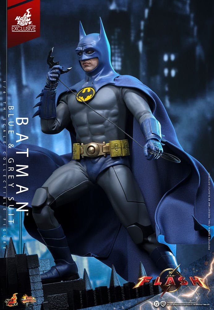 Hot Toys The Flash Batman (Blue & Grey Suit) Limited Exclusive 1/6 Actionfigur