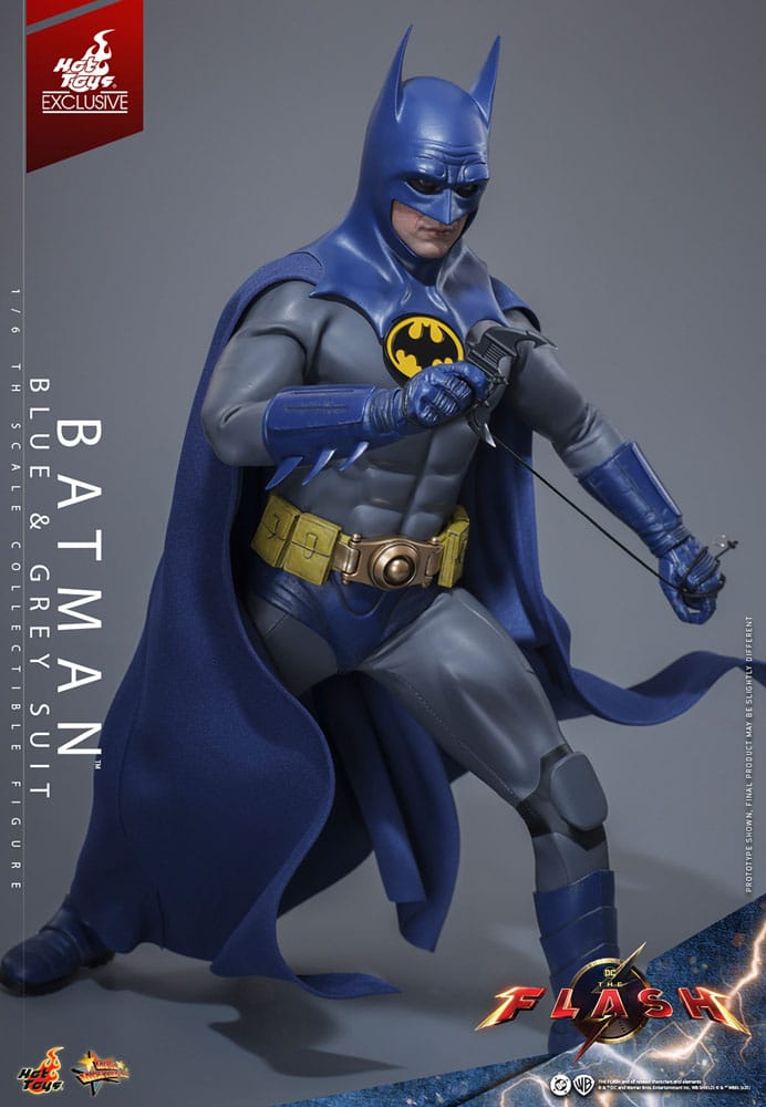 Hot Toys The Flash Batman (Blue & Grey Suit) Limited Exclusive 1/6 Actionfigur