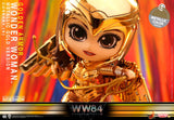 Hot Toys Wonder Woman 1984 Metallic Gold Version Cosbaby DC Vinyl Figur