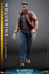 Hot Toys X-Men Zukunft ist Vergangenheit Wolverine (1973 Version) Deluxe Version 1/6 Actionfigur Movie Masterpiece 30 cm