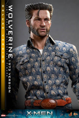 Hot Toys X-Men Zukunft ist Vergangenheit Wolverine (1973 Version) Deluxe Version 1/6 Actionfigur Movie Masterpiece 30 cm