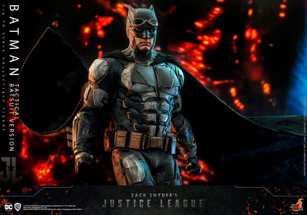 Hot Toys Zack Snyder`s Justice League Actionfigur 1/6 Batman (Tactical Batsuit Version) 33 cm