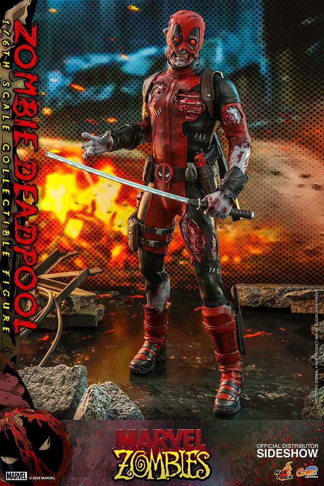 Hot Toys Zombie Deadpool Marvel 1/6 Actionfigur