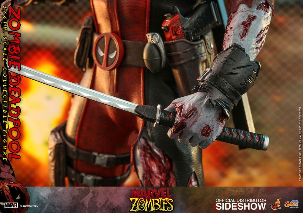 Hot Toys Zombie Deadpool Marvel 1/6 Actionfigur