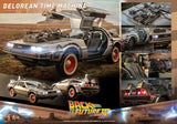 Hot Toys Zurück in die Zukunft III DeLorean Time Machine Movie Masterpiece 1/6 Fahrzeug