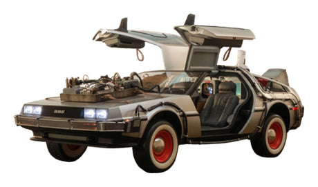 Hot Toys Zurück in die Zukunft III DeLorean Time Machine Movie Masterpiece 1/6 Fahrzeug