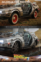 Hot Toys Zurück in die Zukunft III DeLorean Time Machine Movie Masterpiece 1/6 Fahrzeug