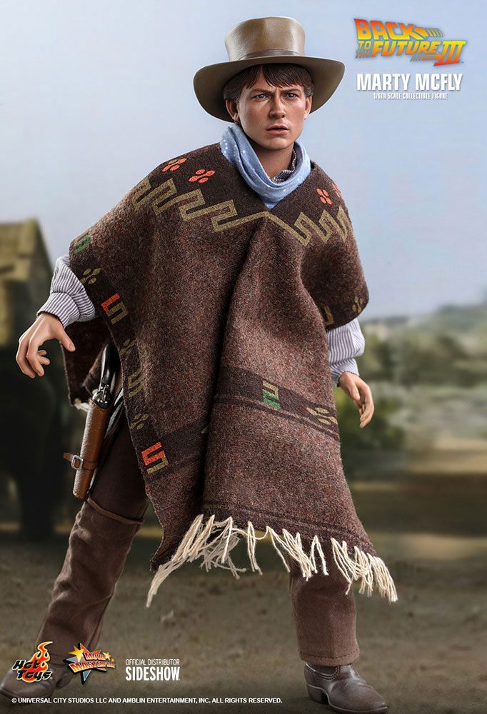 Hot Toys Zurück in die Zukunft III Movie Masterpiece Actionfigur 1/6 Marty McFly 28 cm