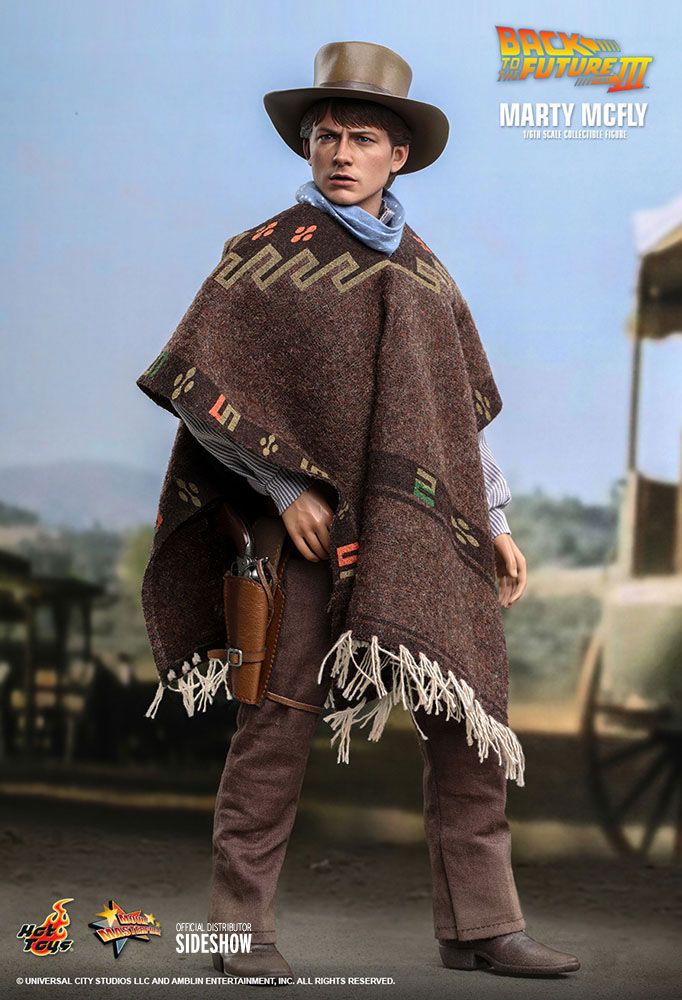 Hot Toys Zurück in die Zukunft III Movie Masterpiece Actionfigur 1/6 Marty McFly 28 cm