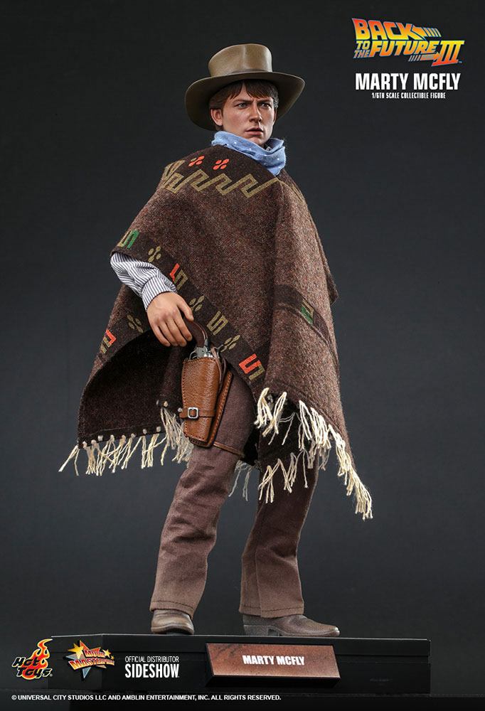 Hot Toys Zurück in die Zukunft III Movie Masterpiece Actionfigur 1/6 Marty McFly 28 cm