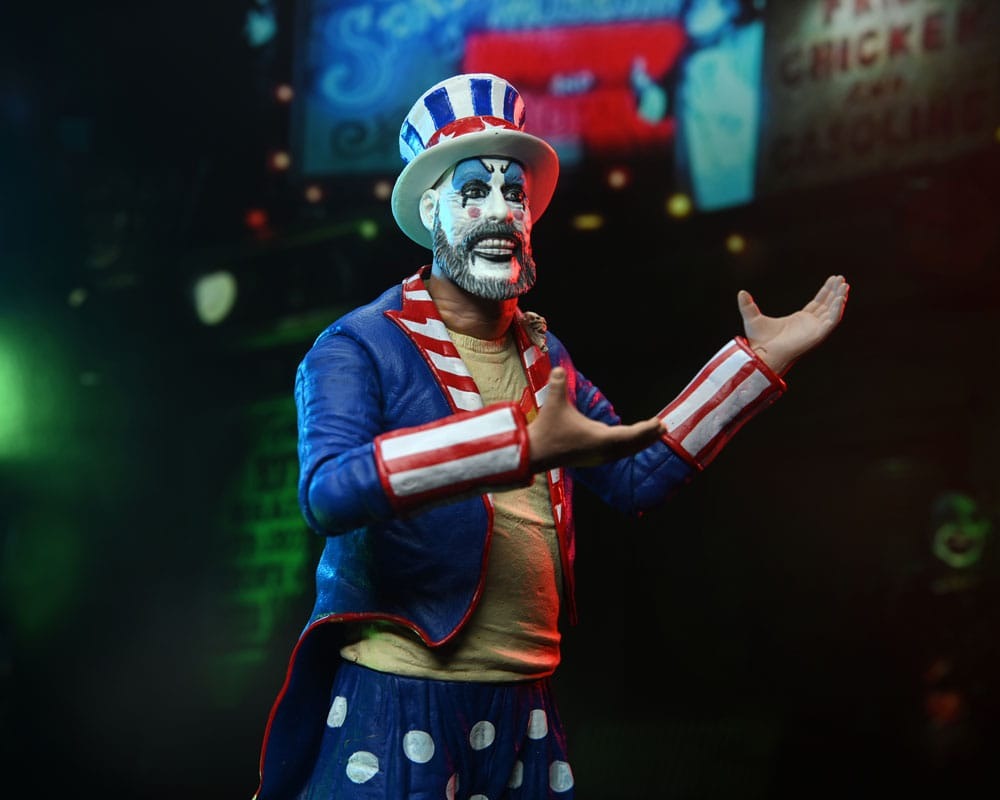 House of 1000 Corpses - Captain Spaulding (Tailcoat) 20th Anniversary Actionfigur
