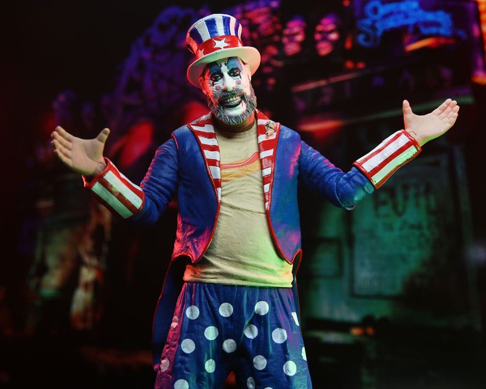 House of 1000 Corpses - Captain Spaulding (Tailcoat) 20th Anniversary Actionfigur