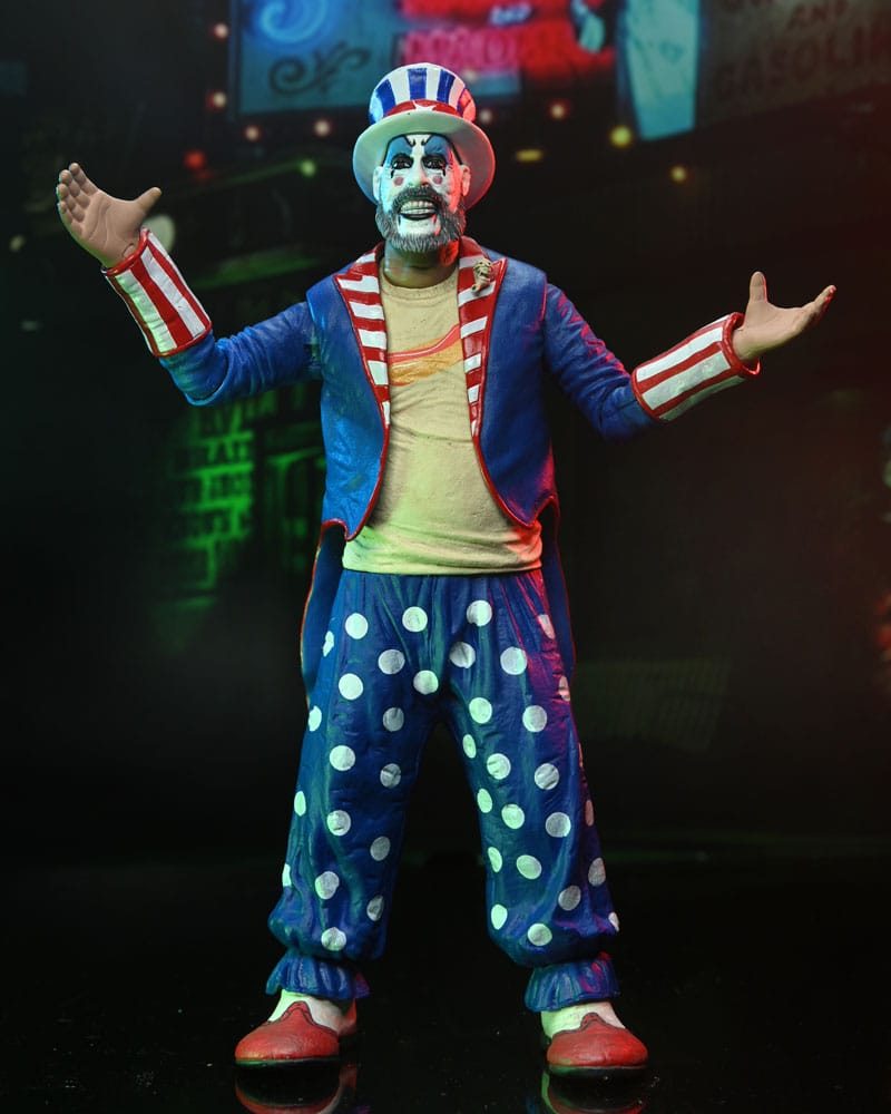 House of 1000 Corpses - Captain Spaulding (Tailcoat) 20th Anniversary Actionfigur